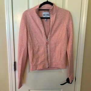 Pink workout hoodie Victoria secret worn a couple times, like new!